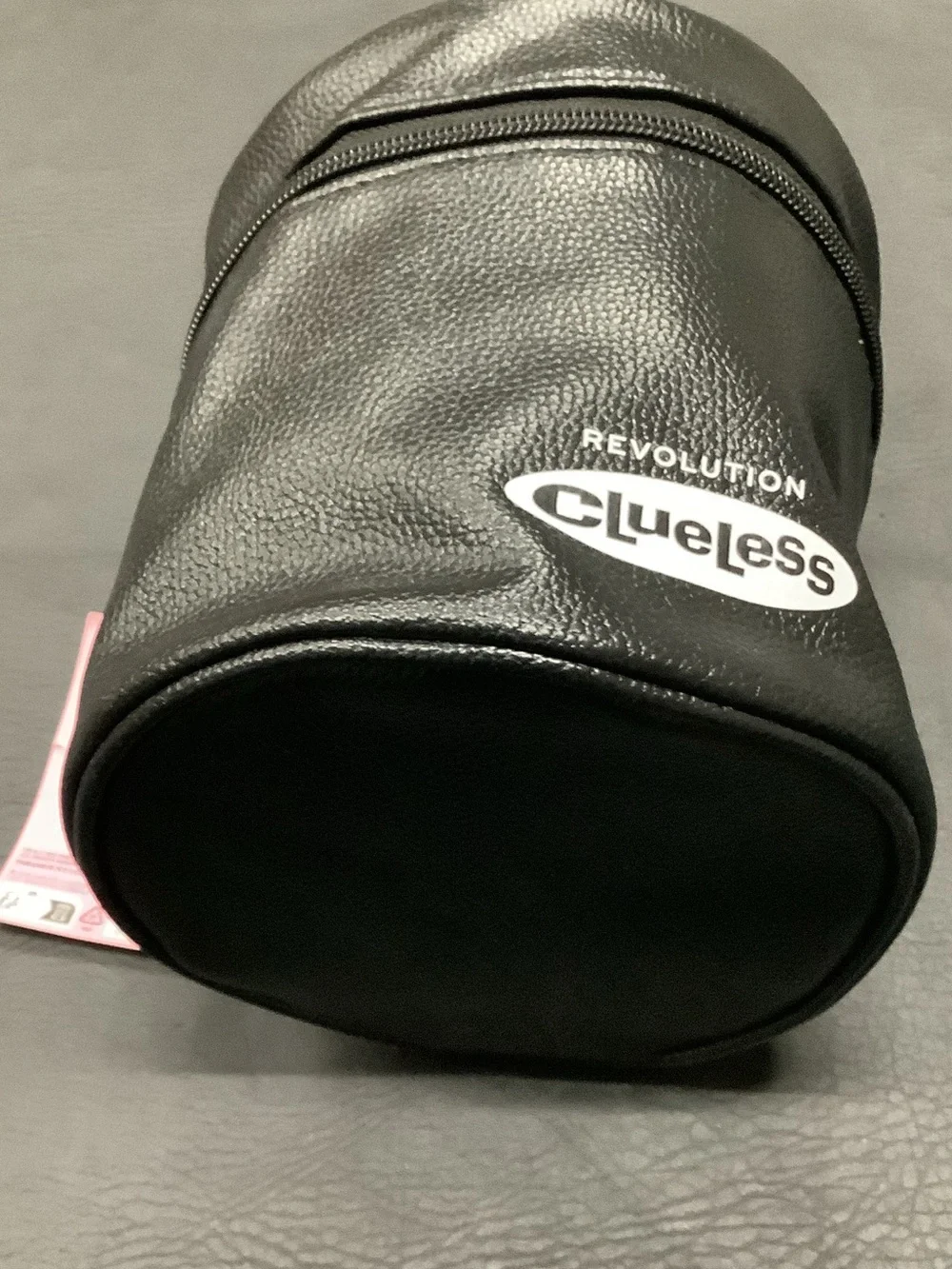 Revolution Black and White Clueless Cosmetic Case